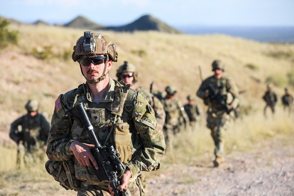 37th Infantry Brigade Combat Team Soldiers conduct live-fire training exercise