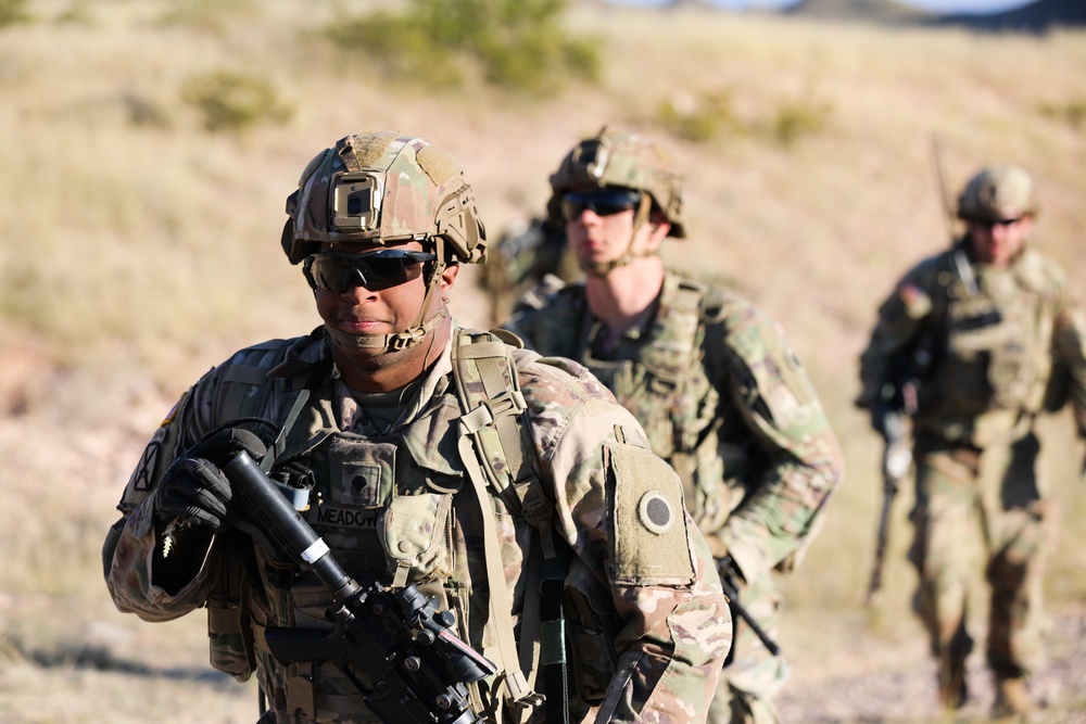 37th Infantry Brigade Combat Team Soldiers conduct live-fire training exercise