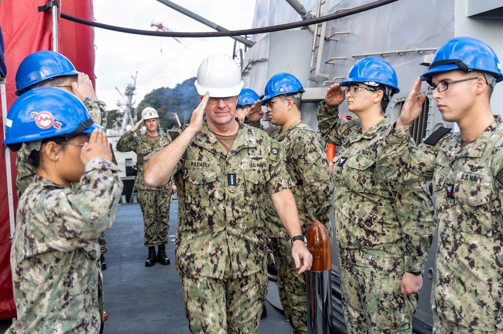 U.S. Pacific Fleet Visits USS Ralph Johnson