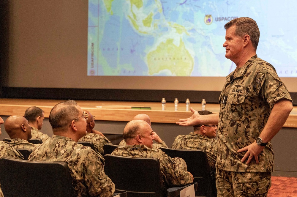 U.S. Pacific Fleet All Hands Call with FDNF Sailors