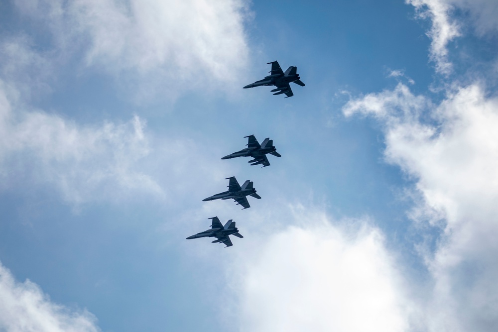 VMFA-312 Hornets Arrive in Nyutabaru