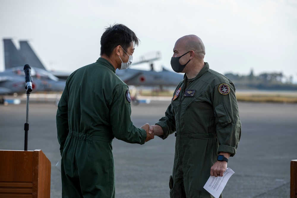 VMFA-312 Hornets Arrive in Nyutabaru