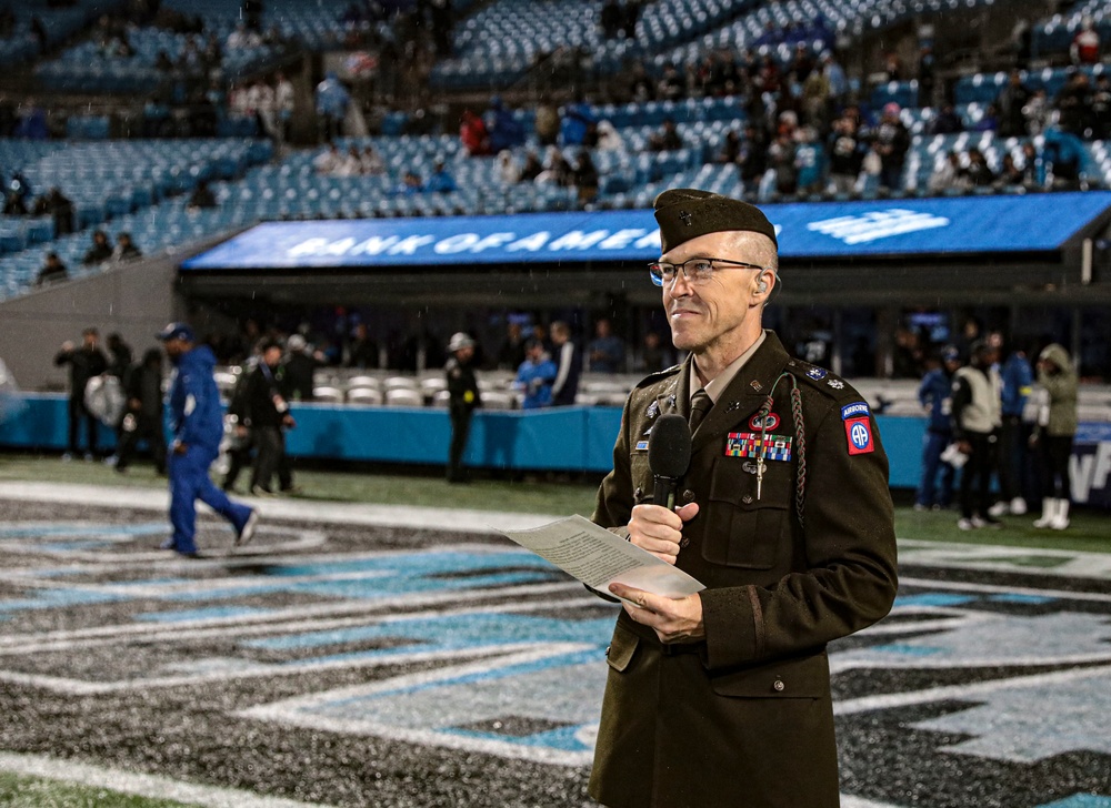 82nd Airborne Division at Panthers Game '22