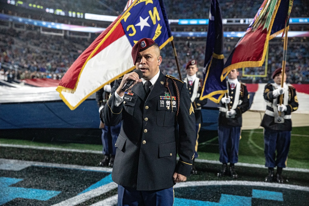 82nd Airborne Division at Panthers Game '22