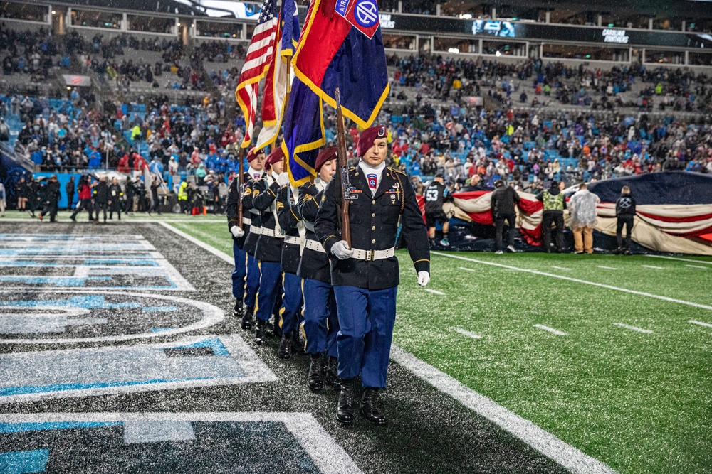 82nd Airborne Division at Panthers Game '22