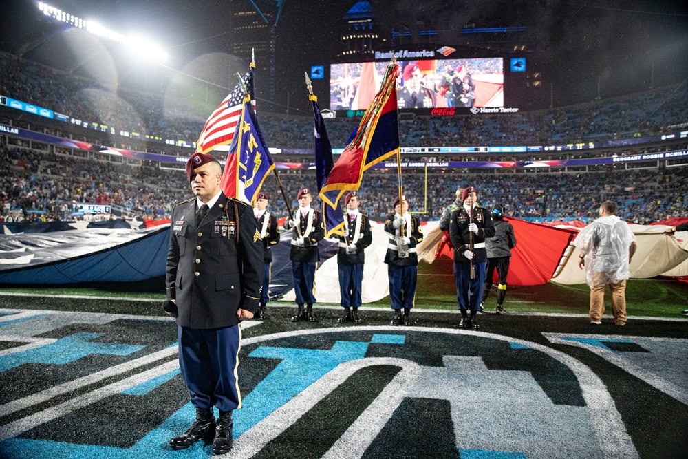 82nd Airborne Division at Panthers Game '22