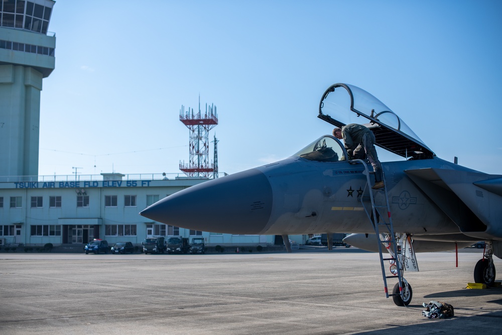 67th FS, JASDF take off during ATR