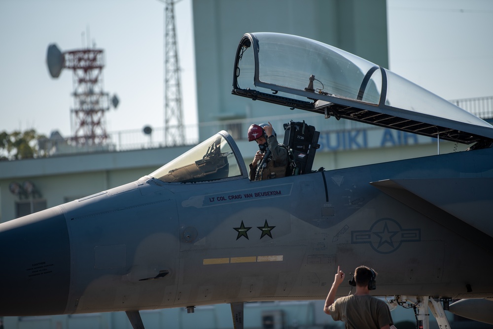 67th FS, JASDF take off during ATR