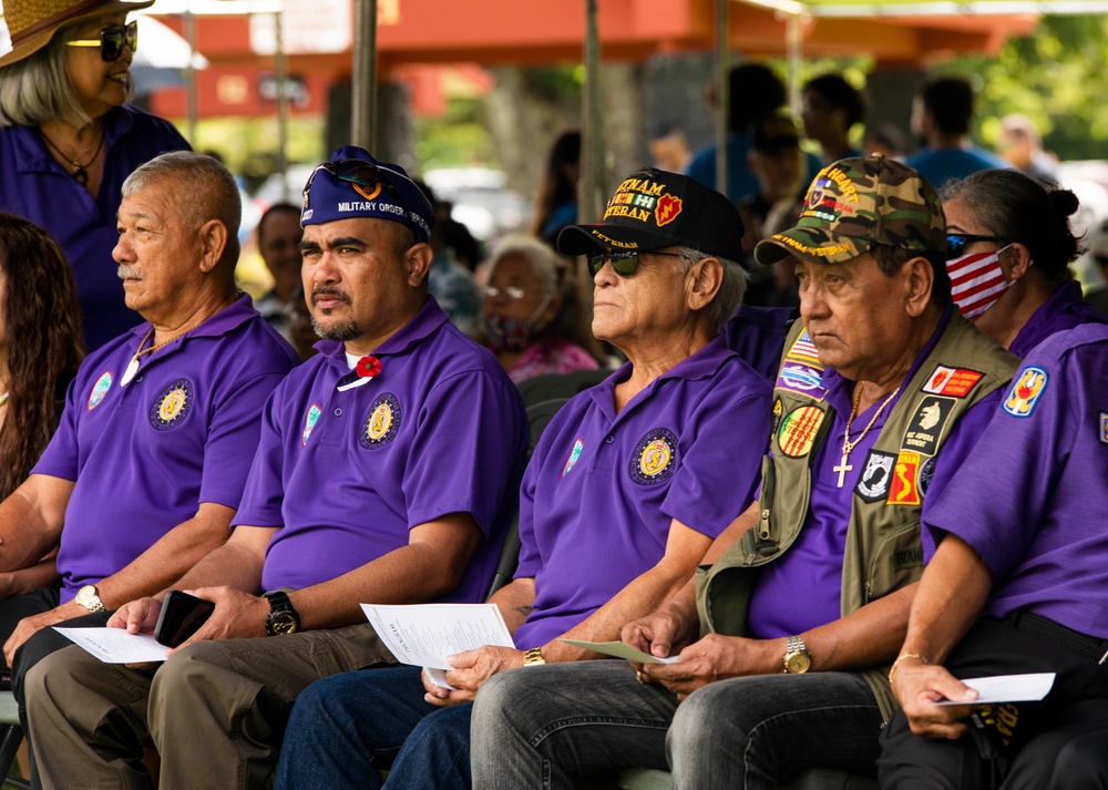 GovGuam, Military Host Veterans Day Ceremony