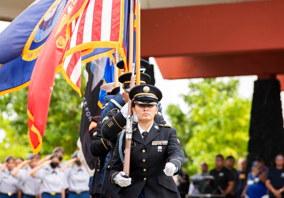 GovGuam, Military Host Veterans Day Ceremony