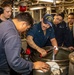 USS Chancellorsville Conducts Routine Engineering Operations