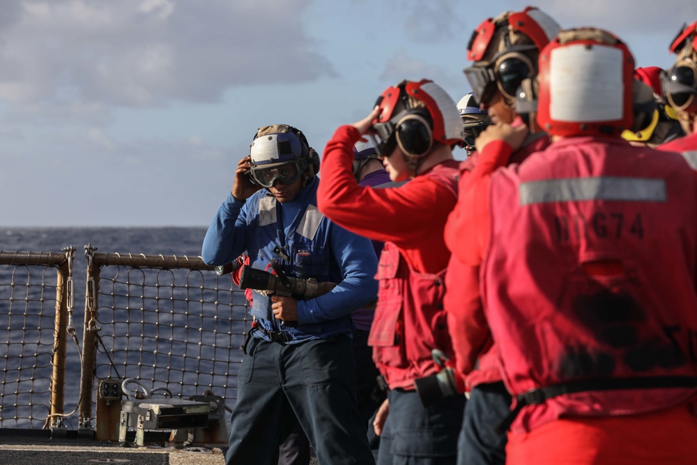 USS McFaul (DDG 74) Participates in Silent Wolverine