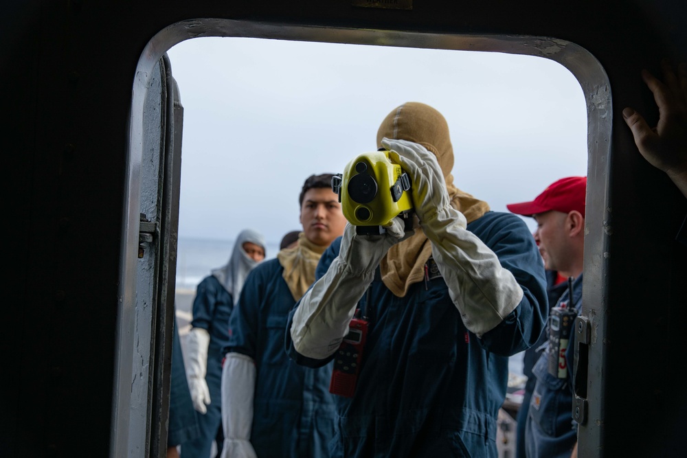 USS Normandy Participates in the Training Exercise Silent Wolverine