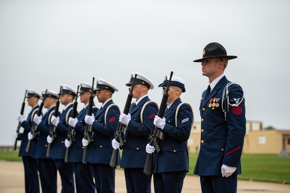 Coast Guard Training Center Cape May Honors Veterans Through On-Base Wreath-Laying Ceremony