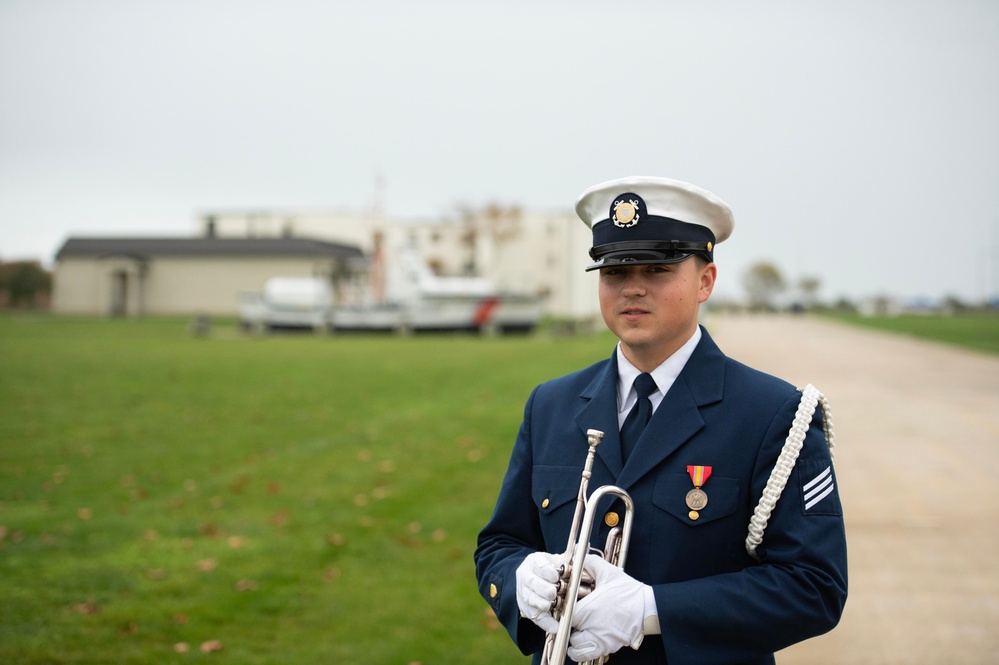 Coast Guard Training Center Cape May Honors Veterans Through On-Base Wreath-Laying Ceremony