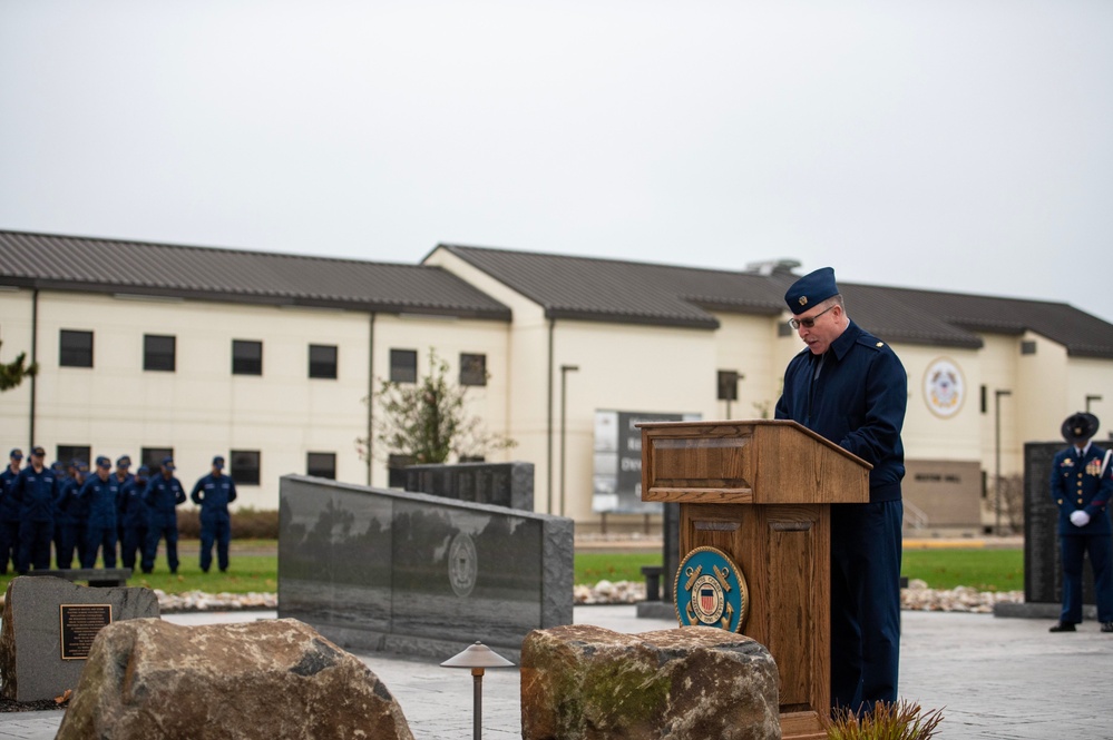 Coast Guard Training Center Cape May Honors Veterans Through On-Base Wreath-Laying Ceremony