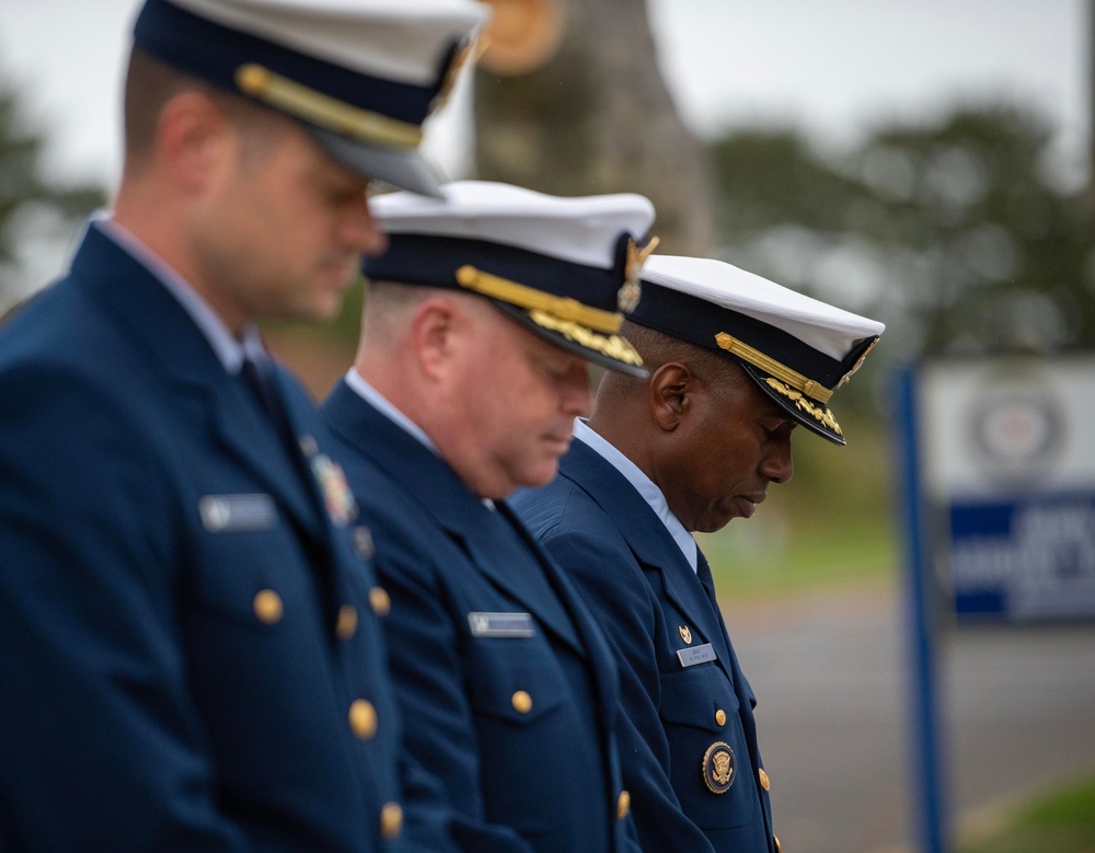 Coast Guard Training Center Cape May Honors Veterans Through On-Base Wreath-Laying Ceremony