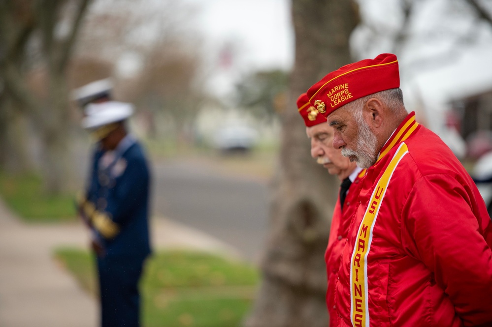 Coast Guard Training Center Cape May Honors Veterans Through On-Base Wreath-Laying Ceremony