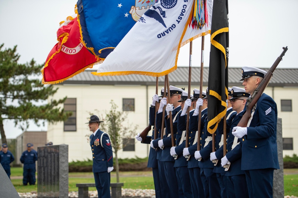 Coast Guard Training Center Cape May Honors Veterans Through On-Base Wreath-Laying Ceremony