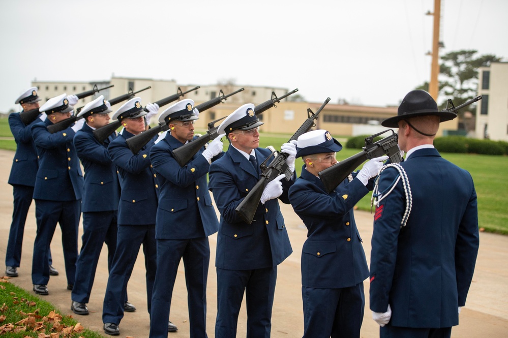 Coast Guard Training Center Cape May Honors Veterans Through On-Base Wreath-Laying Ceremony