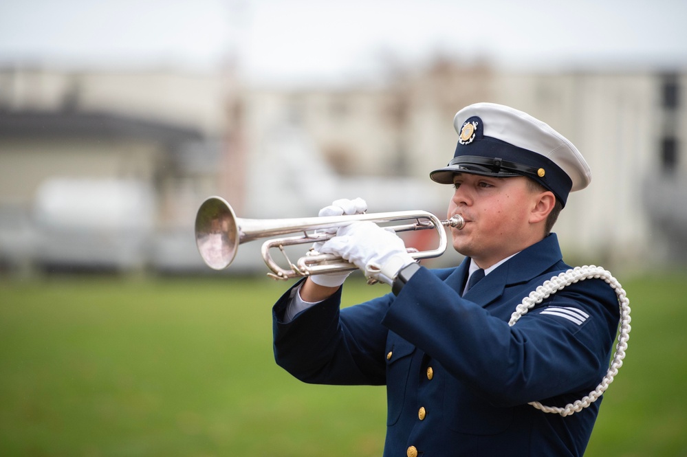 Coast Guard Training Center Cape May Honors Veterans Through On-Base Wreath-Laying Ceremony