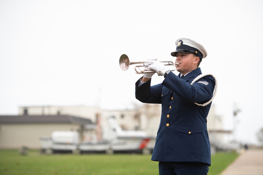 Coast Guard Training Center Cape May Honors Veterans Through On-Base Wreath-Laying Ceremony