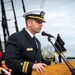 USS Constitution conducted a 21-gun salute in honor of Veteran's Day