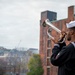 USS Constitution conducted a 21-gun salute in honor of Veteran's Day