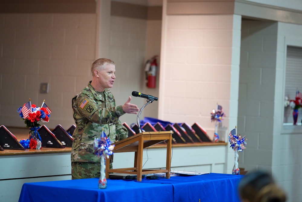 U.S. Army Central commander speaks at Veterans Day Ceremony