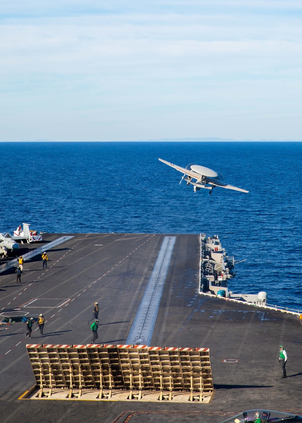 Daily operations aboard USS George H.W. Bush (CVN 77)