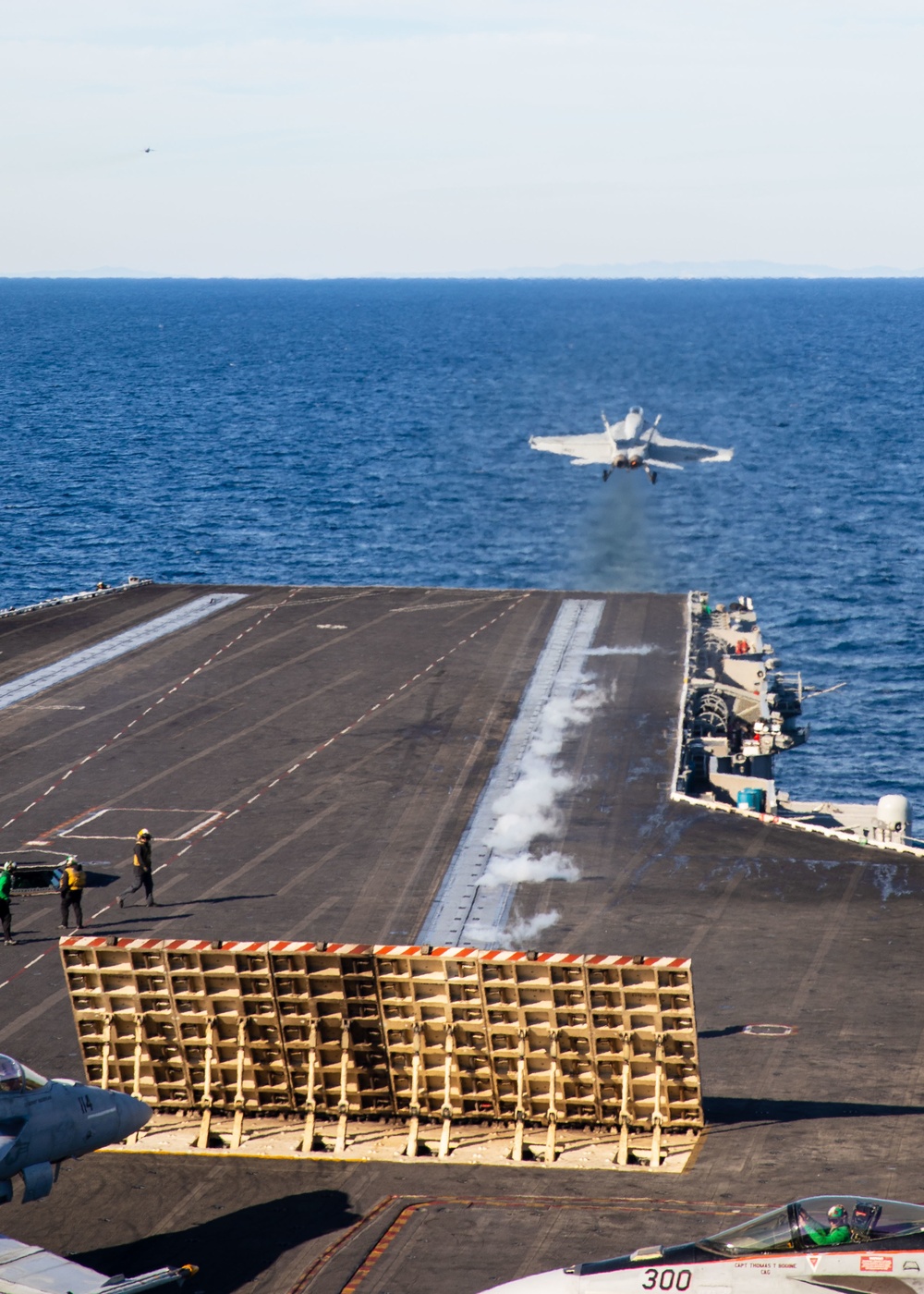 Daily operations aboard USS George H.W. Bush (CVN 77)