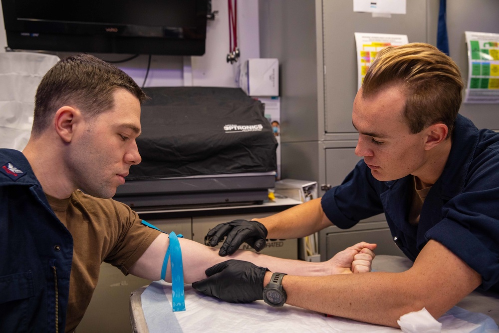 Daily Operations Onboard USS George H.W. Bush (CVN 77)