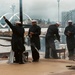 21 Gun Salute Held Onboard The Washington Navy Yard