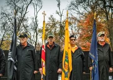 SECDEF Attends Veterans Day Observance at the Vietnam Veterans Memorial