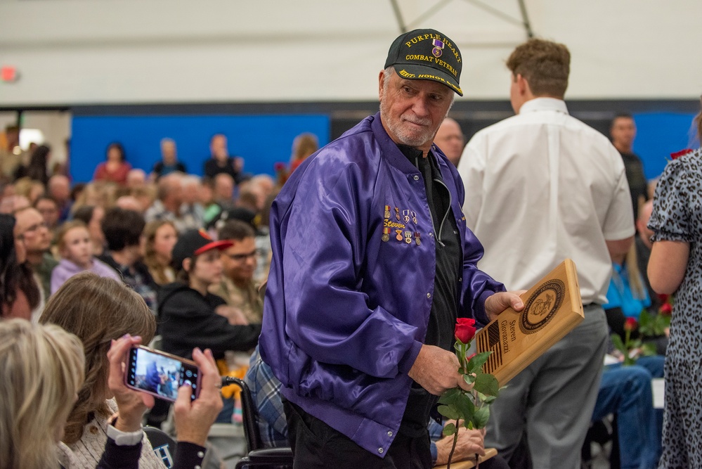 A small Idaho town makes a big Veteran’s Day impression