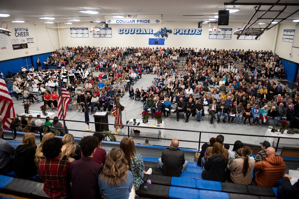 A small Idaho town makes a big Veteran’s Day impression