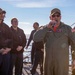 Rear Adm. Dennis Velez Visits USS Leyte Gulf (CG 55)