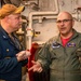 Rear Adm. Dennis Velez Visits USS Leyte Gulf (CG 55)