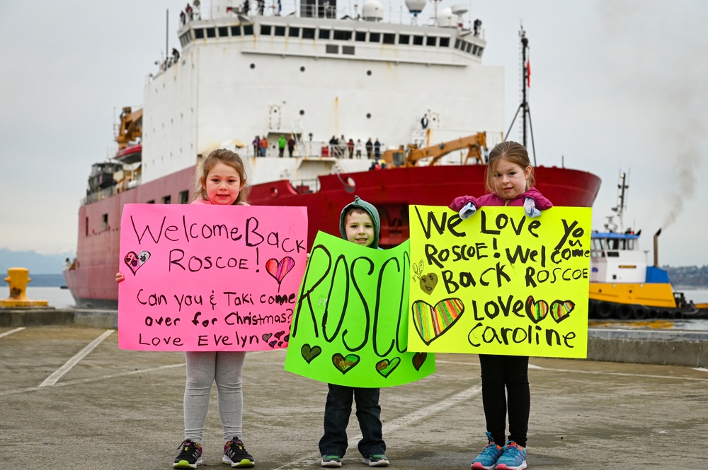 Coast Guard Cutter Healy Returns to Seattle After Arctic Deployment