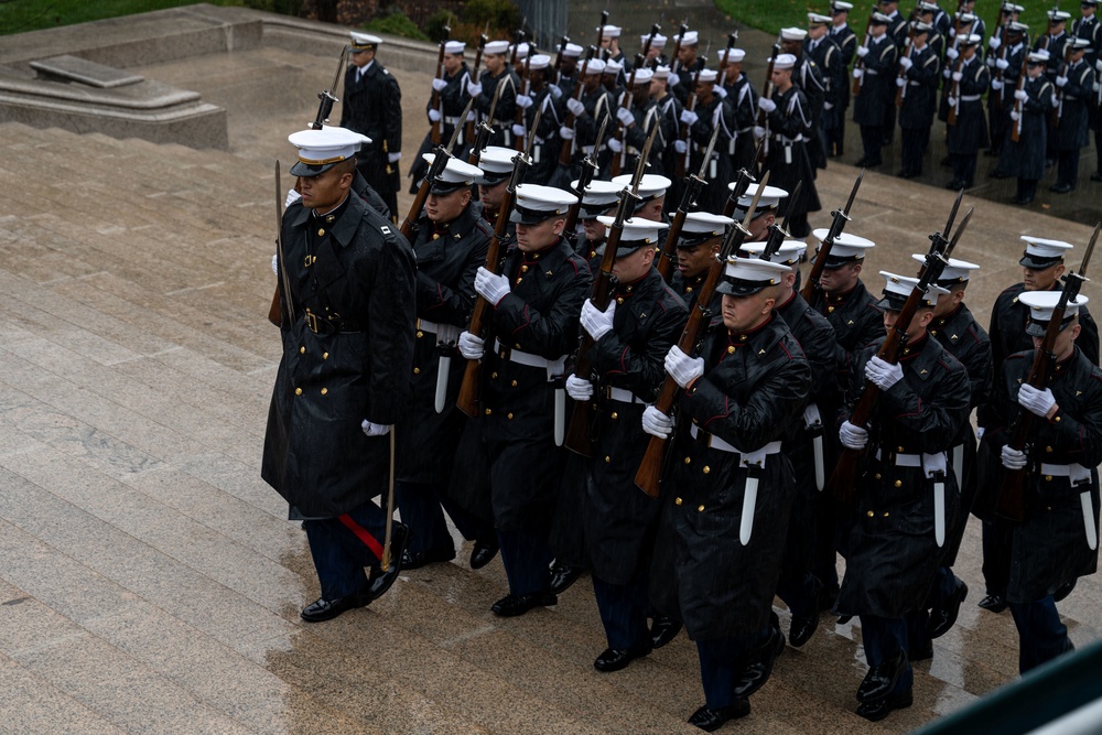 SECDEF Attends Annual National Veterans Day Observance Ceremony at Arlington National Cemetery