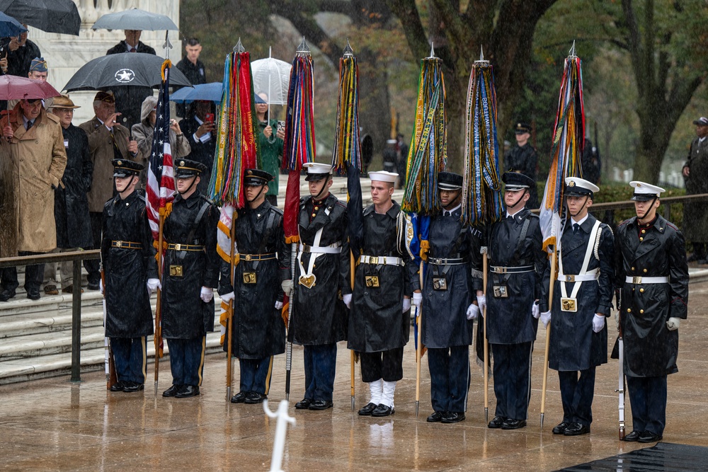 SECDEF Attends Annual National Veterans Day Observance Ceremony at Arlington National Cemetery