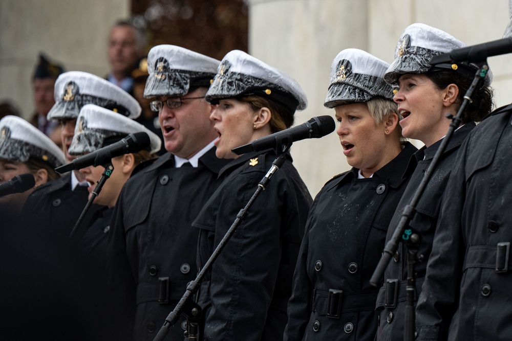 SECDEF Attends Annual National Veterans Day Observance Ceremony at Arlington National Cemetery