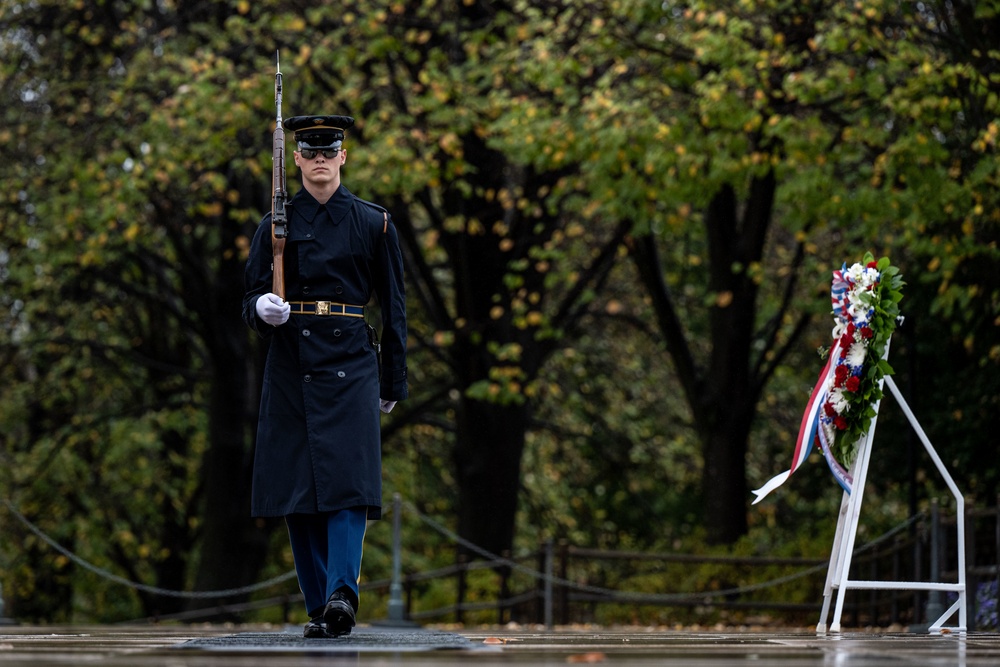 SECDEF Attends Annual National Veterans Day Observance Ceremony at Arlington National Cemetery