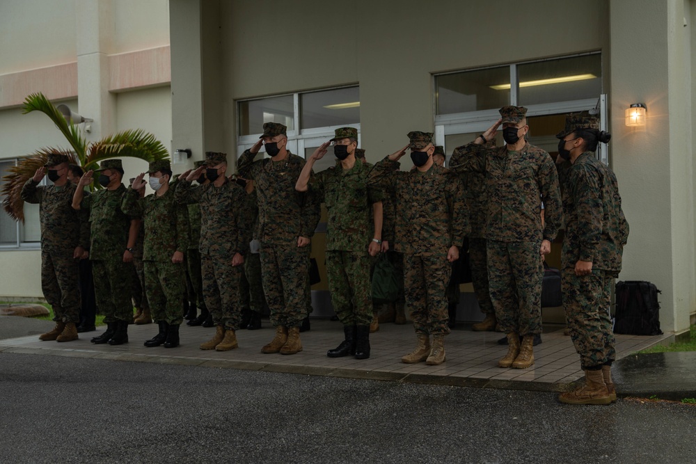 Keen Sword 23: III Marine Expeditionary Force, Japan Ground Self-Defense Force generals conduct key leader engagement