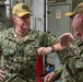 Commander Pacific Fleet visits USS Blue ridge