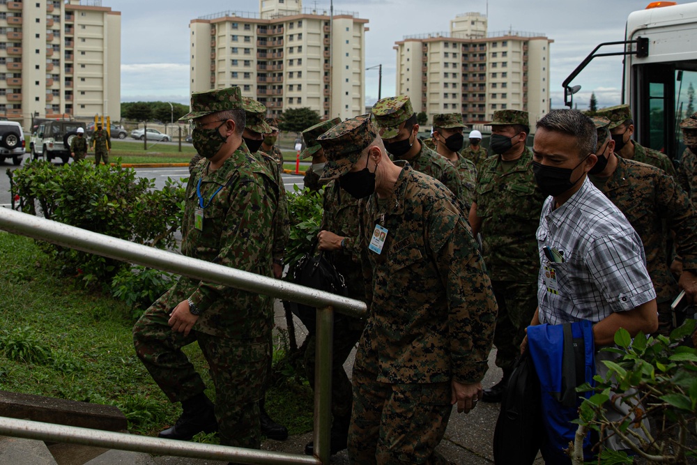 Keen Sword 23: III Marine Expeditionary Force, Japan Ground Self-Defense Force generals conduct key leader engagement