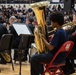 The U.S. Navy Band Commodores perform at Ovey Comeaux High School in Lafayette, Louisiana.