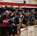 The U.S. Navy Band Commodores perform at Ovey Comeaux High School in Lafayette, Louisiana.