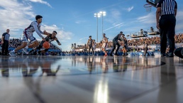 Abraham Lincoln hosts the 2022 ESPN Armed Forces Classic - Carrier Edition