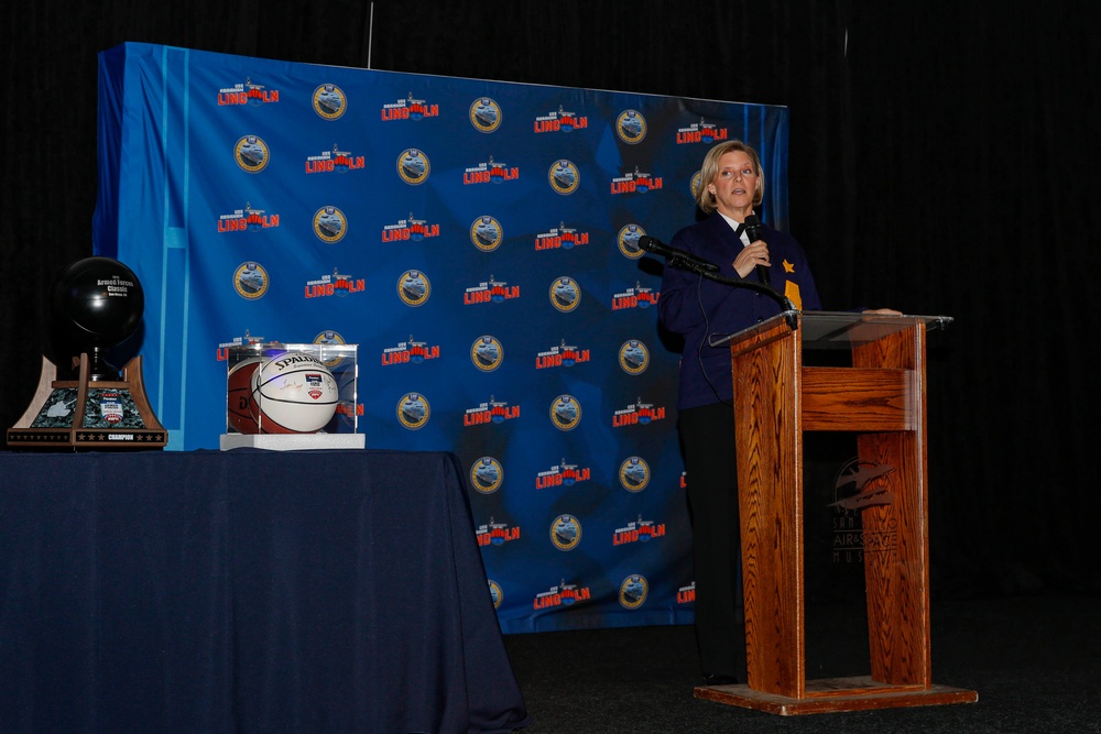 Abraham Lincoln attends Armed Forces Classic - Carrier Edition celebration dinner